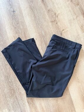 adidas Men's Black Golf Pants